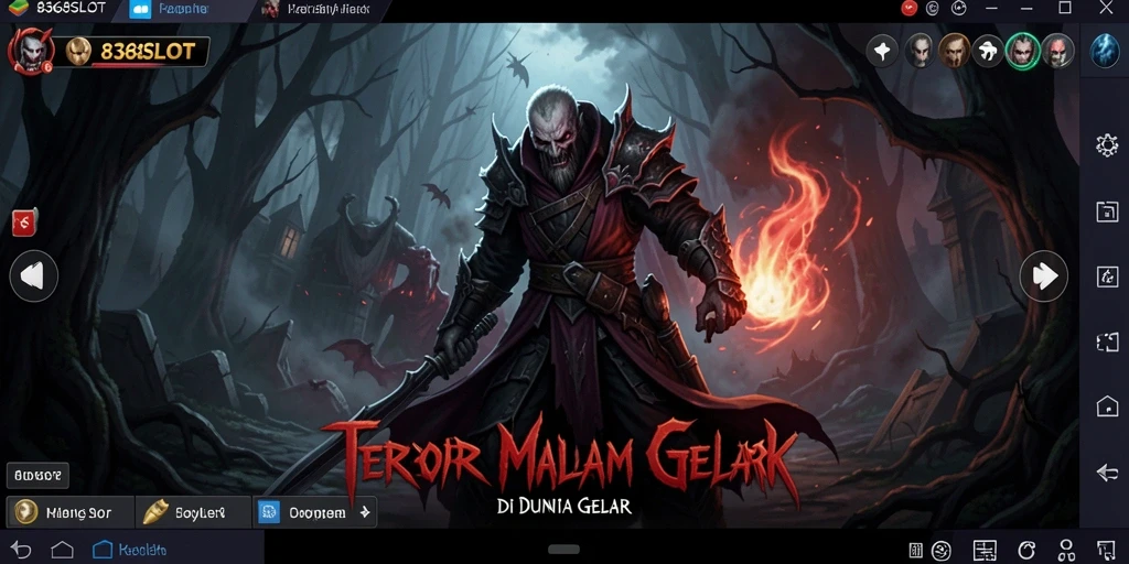 Gameplay menyeramkan di dunia slot penuh teror.