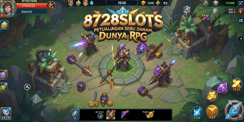 Tampilan mendalam dari gameplay RPG yang mengasyikkan di 8728SLOTS.