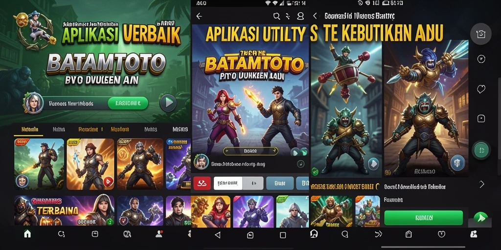 Tampilan antarmuka BATAMTOTO yang modern dan fungsional.