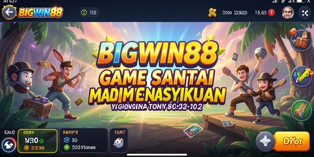 Tangkapan layar menunjukkan gameplay mengasyikkan dari BIGWIN88.
