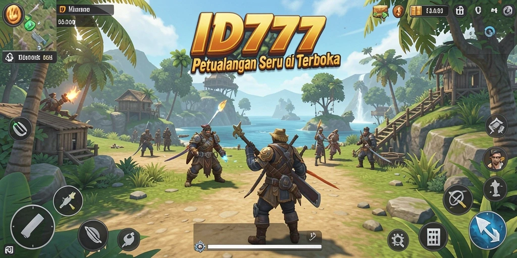 Screenshot gameplay yang menampilkan eksplorasi bebas di dunia terbuka.