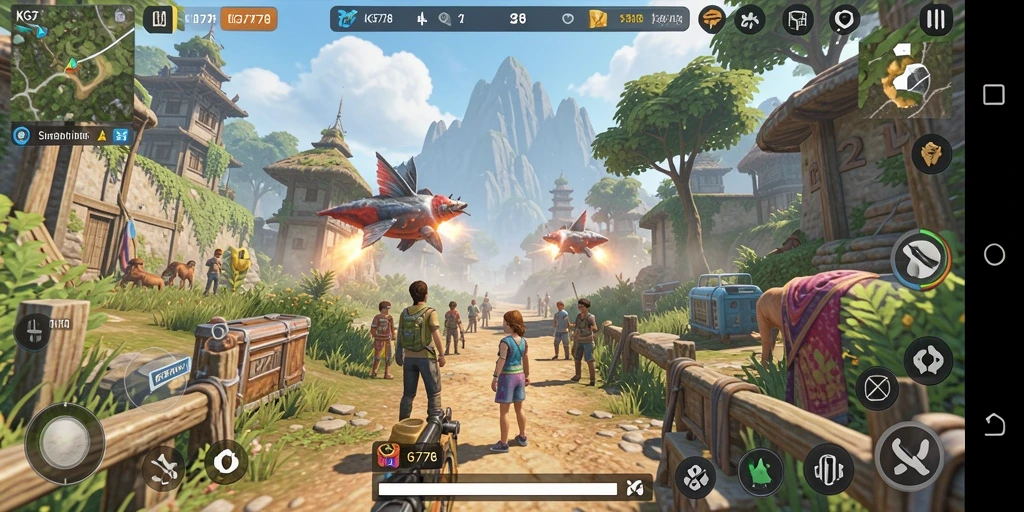 Tampilan gameplay seru dari game Simulation KG778.