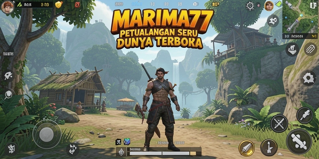 Tampilan gameplay MARIMA77 yang menakjubkan dalam dunia Open World.