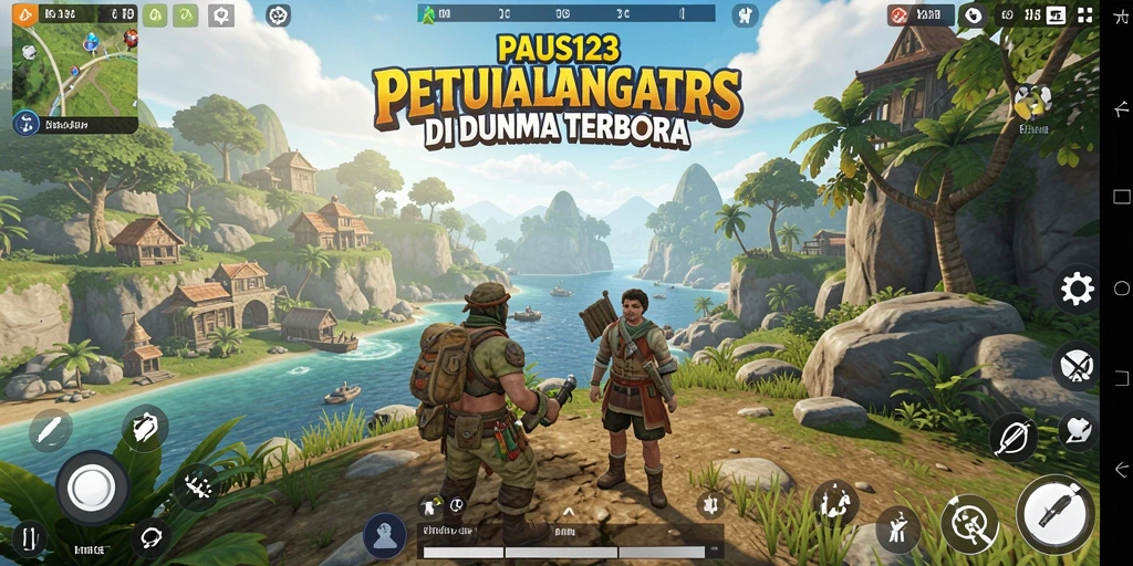 Gameplay PAUS123 menampilkan dunia terbuka yang luas dan penuh petualangan.