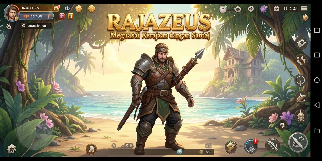 Gameplay santai yang menenangkan dengan elemen strategi.